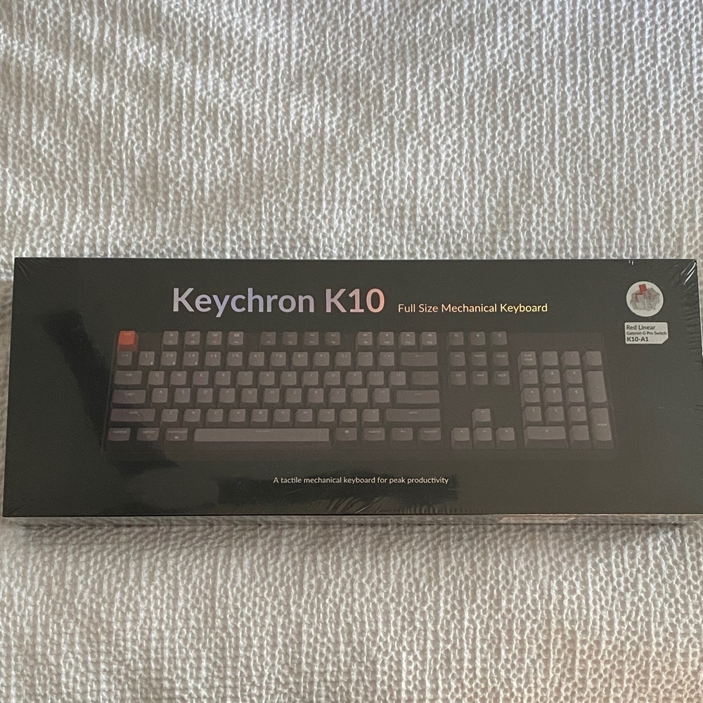 K10 Full Size Mechanical Keyboard - Black